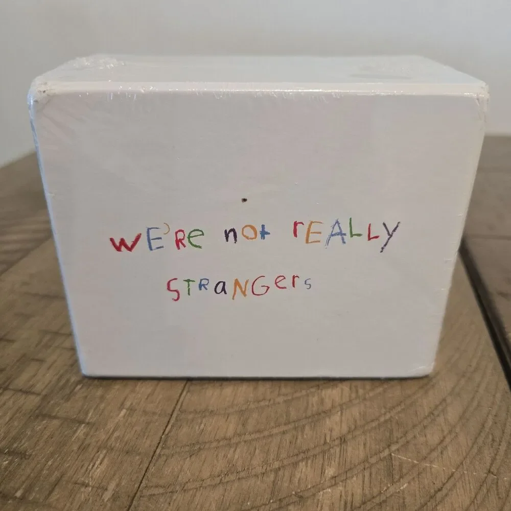 We're Not Really Strangers Kid's Edition Card Game New Sealed